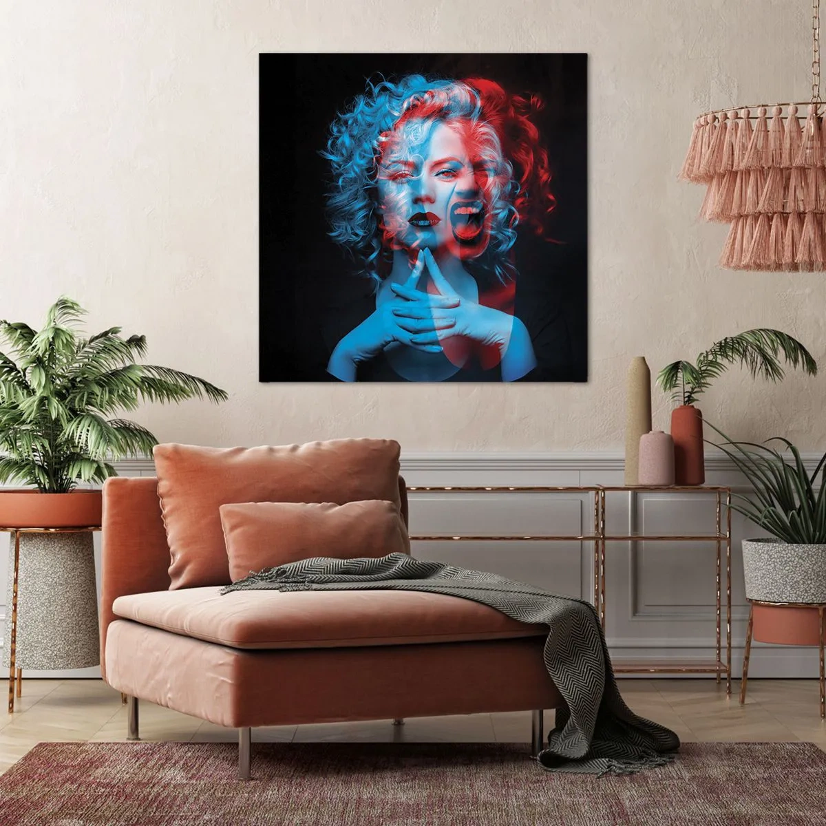 Obraz na płótnie - Alter ego - 70x70 cm