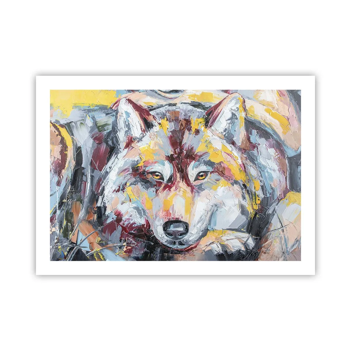 Plakat - Spokój wśród bliskich - 70x50 cm