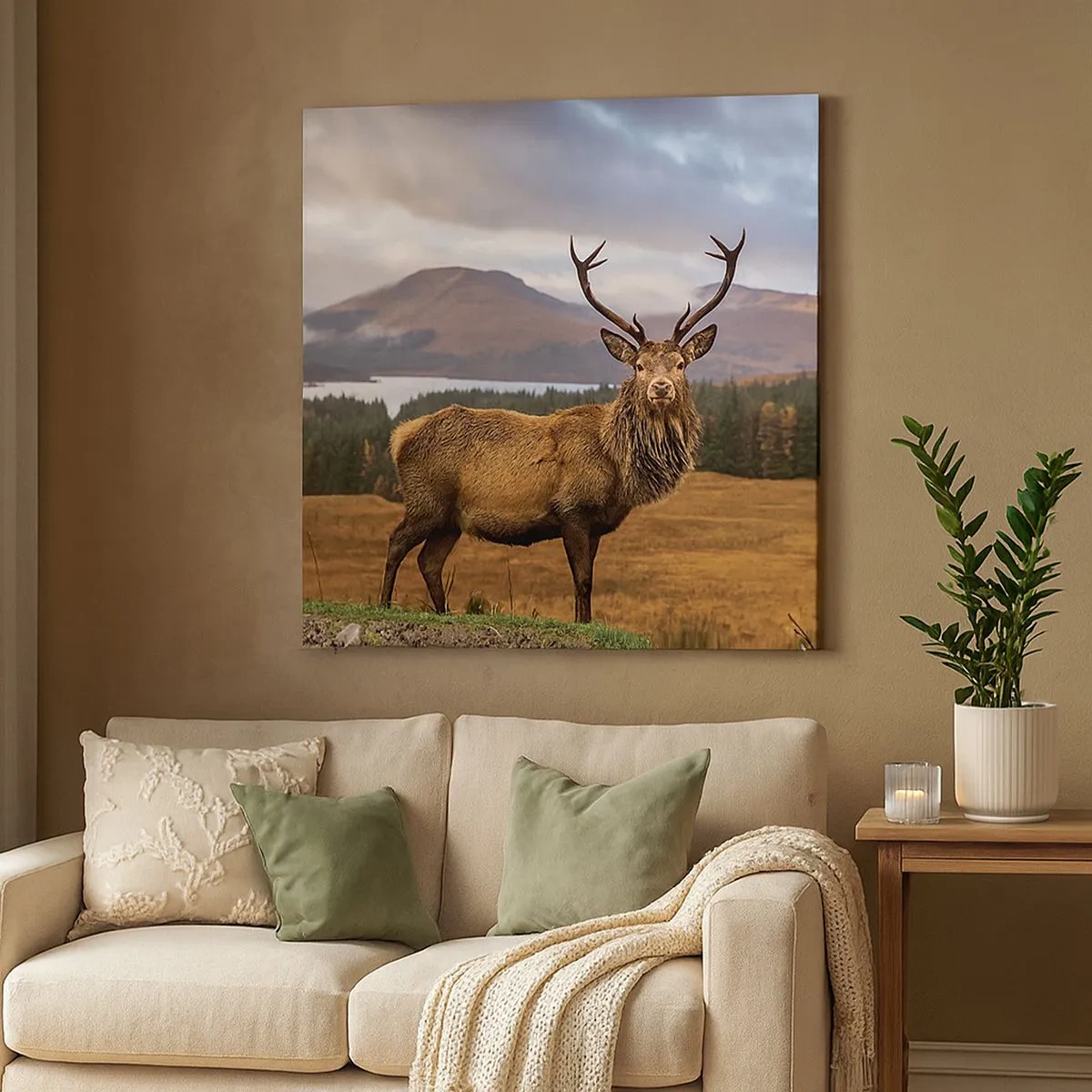 Obraz na płótnie - Majestat natury - 30x30 cm