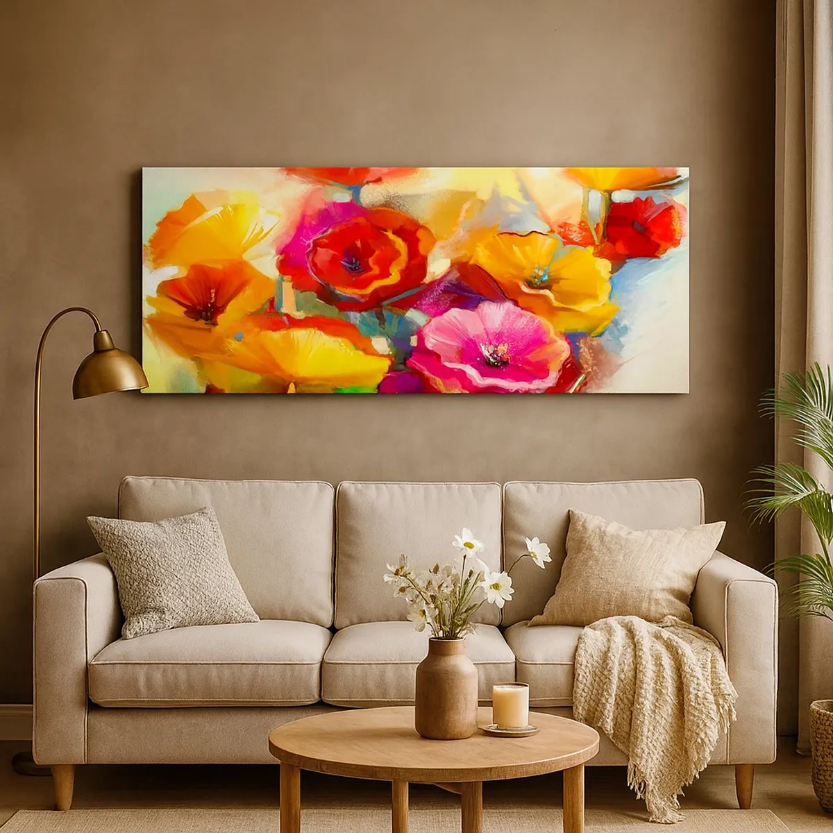 Obraz na płótnie - Nie tylko czerwone - 30x30 cm