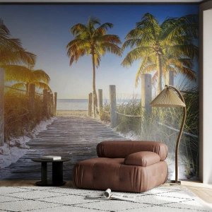 Fototapeta na wymiar Standard Eco - Prosto do raju - Krajobraz, Palma Kokosowa, Plaża