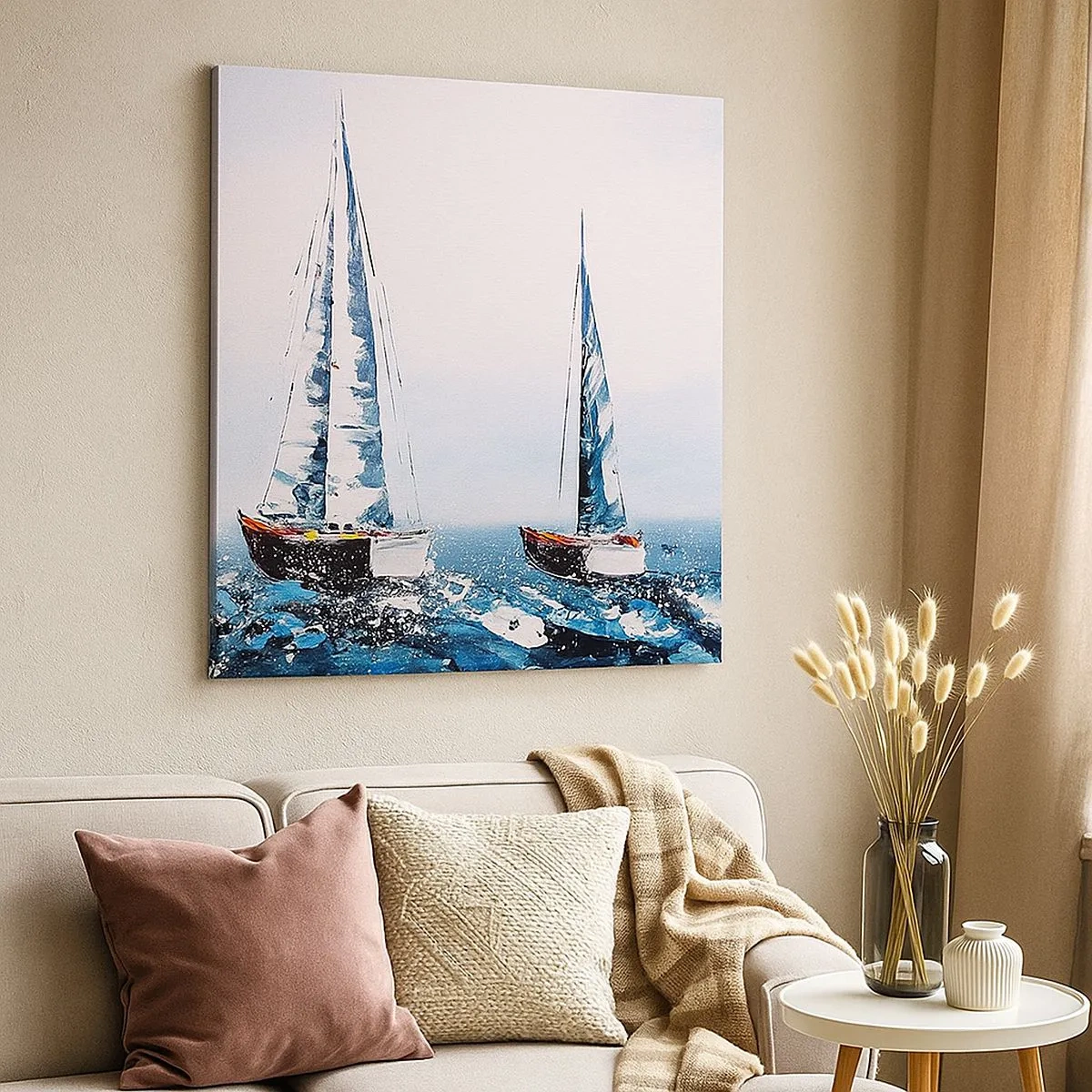 Obraz na płótnie - Braterstwo wiatru - 30x30 cm