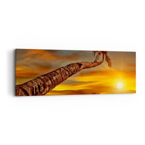 Obraz na płótnie - Egzotyczne wakacje, karaibska przygoda - 90x30 cm