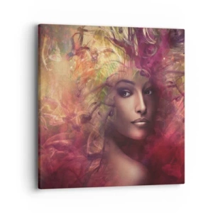 Obraz na płótnie - Tu jestem! - 40x40 cm