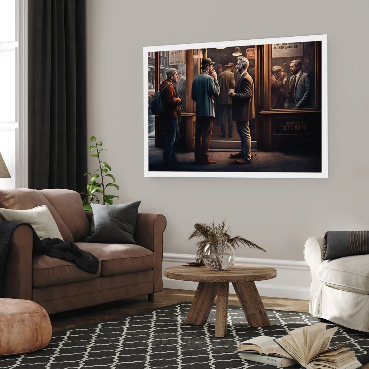 Plakat - Dobra chwila dnia - 91x61 cm