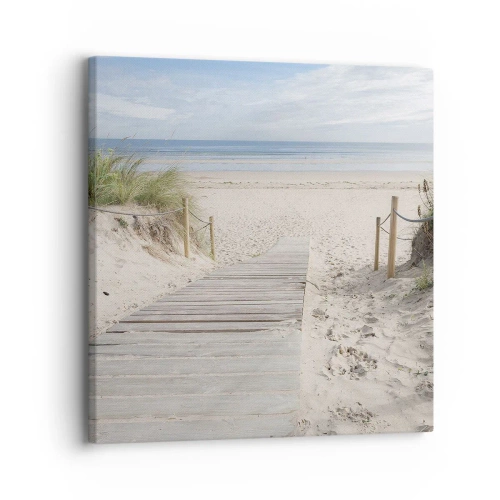 Obraz na płótnie - Po horyzont - 30x30 cm