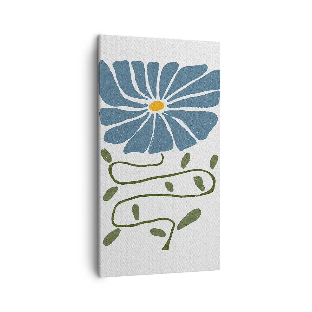 Obraz na płótnie - Gałązką do kwiatu - 45x80 cm