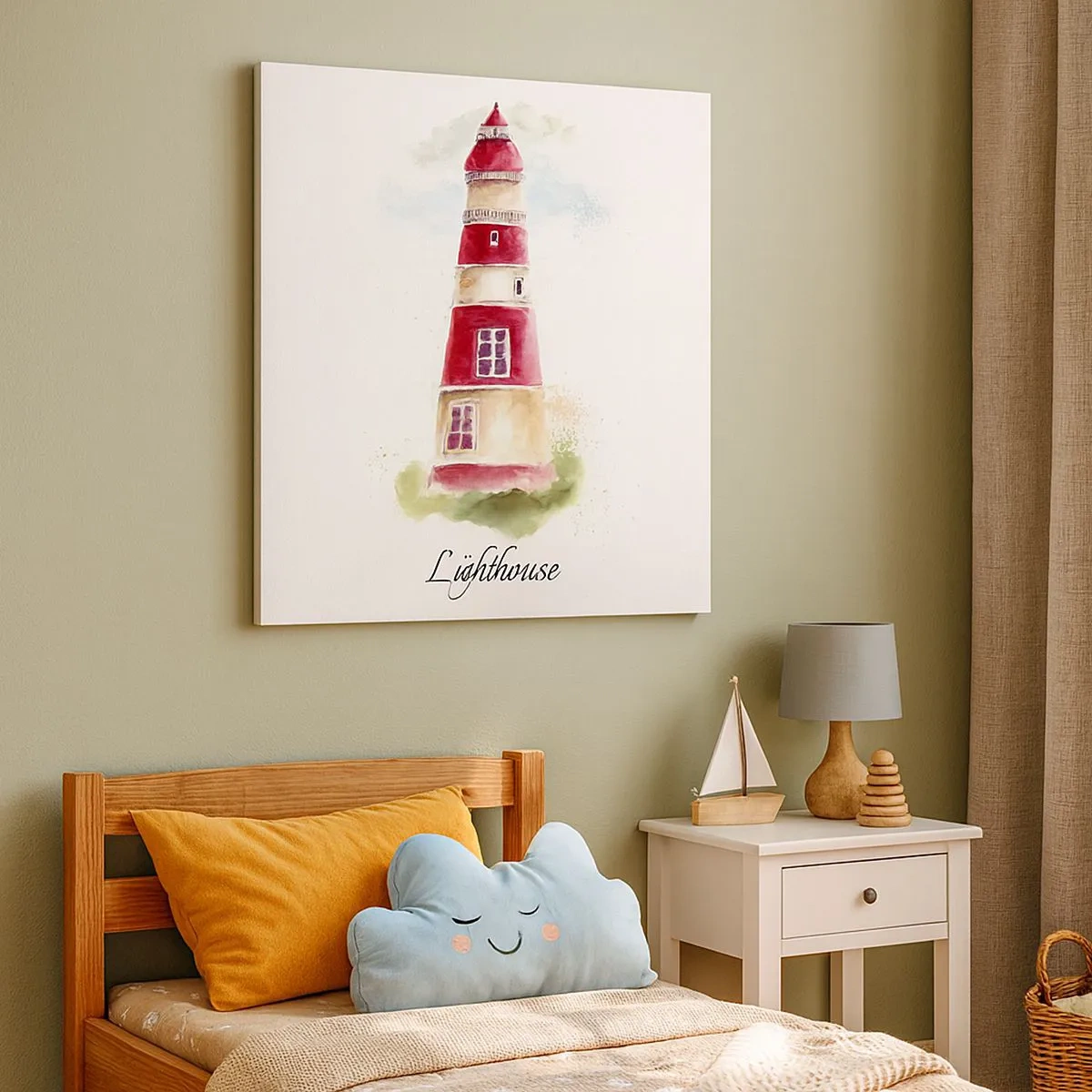 Obraz na płótnie - Wokół zawsze pogoda - 30x30 cm