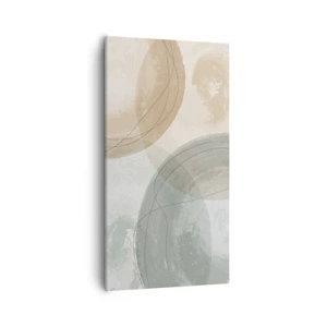 Obraz na płótnie - Przenikanie światów - 55x100 cm