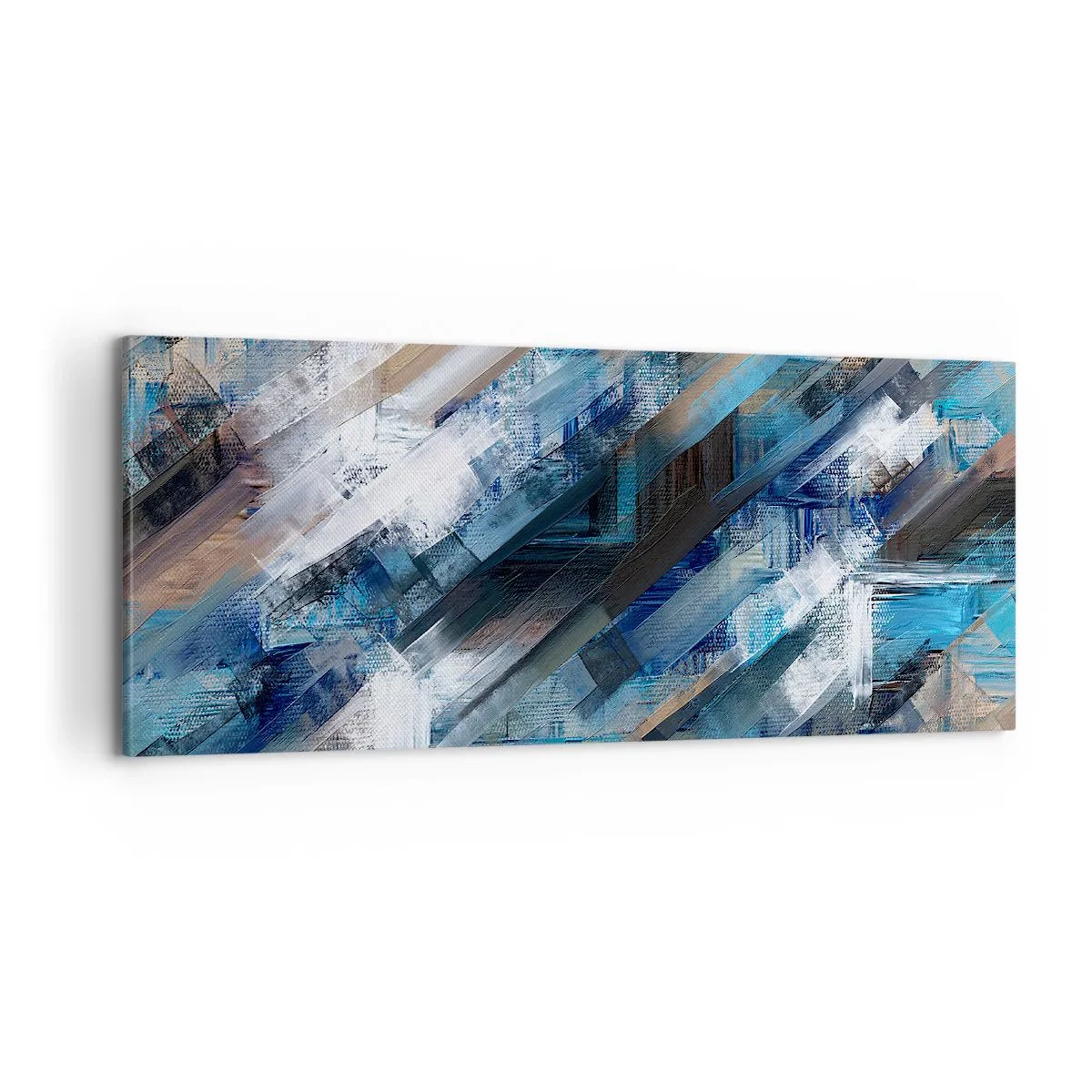 Obraz na płótnie - Po błękitnym skosie - 100x40 cm