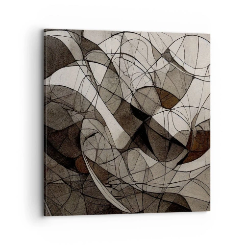 Obraz na płótnie - Cyrkulacja barw ziemi - 70x70 cm