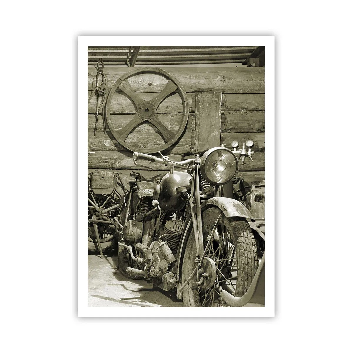 Plakat - W szopie wuja Władka - 70x100 cm