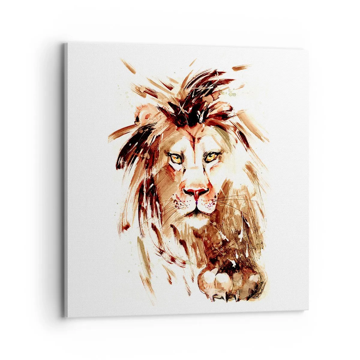 Obraz na płótnie - Siła i godność - 70x70 cm