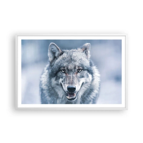 Plakat w białej ramie - Podejmiesz wyzwanie? - 91x61 cm