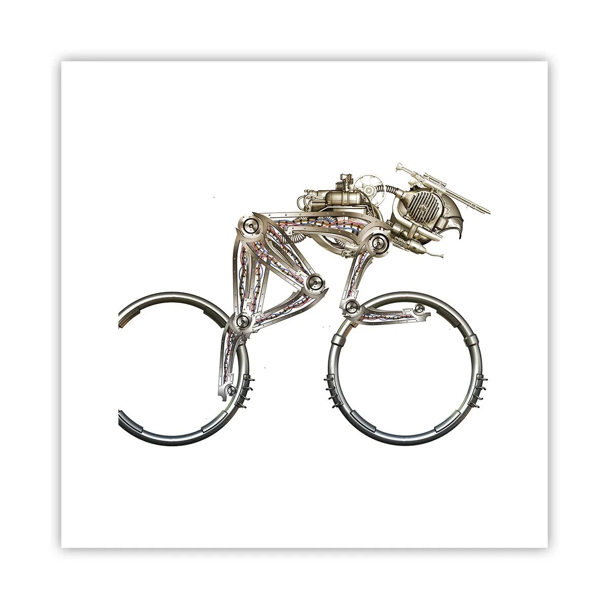 Plakat - Wspaniała maszyna - 30x30 cm