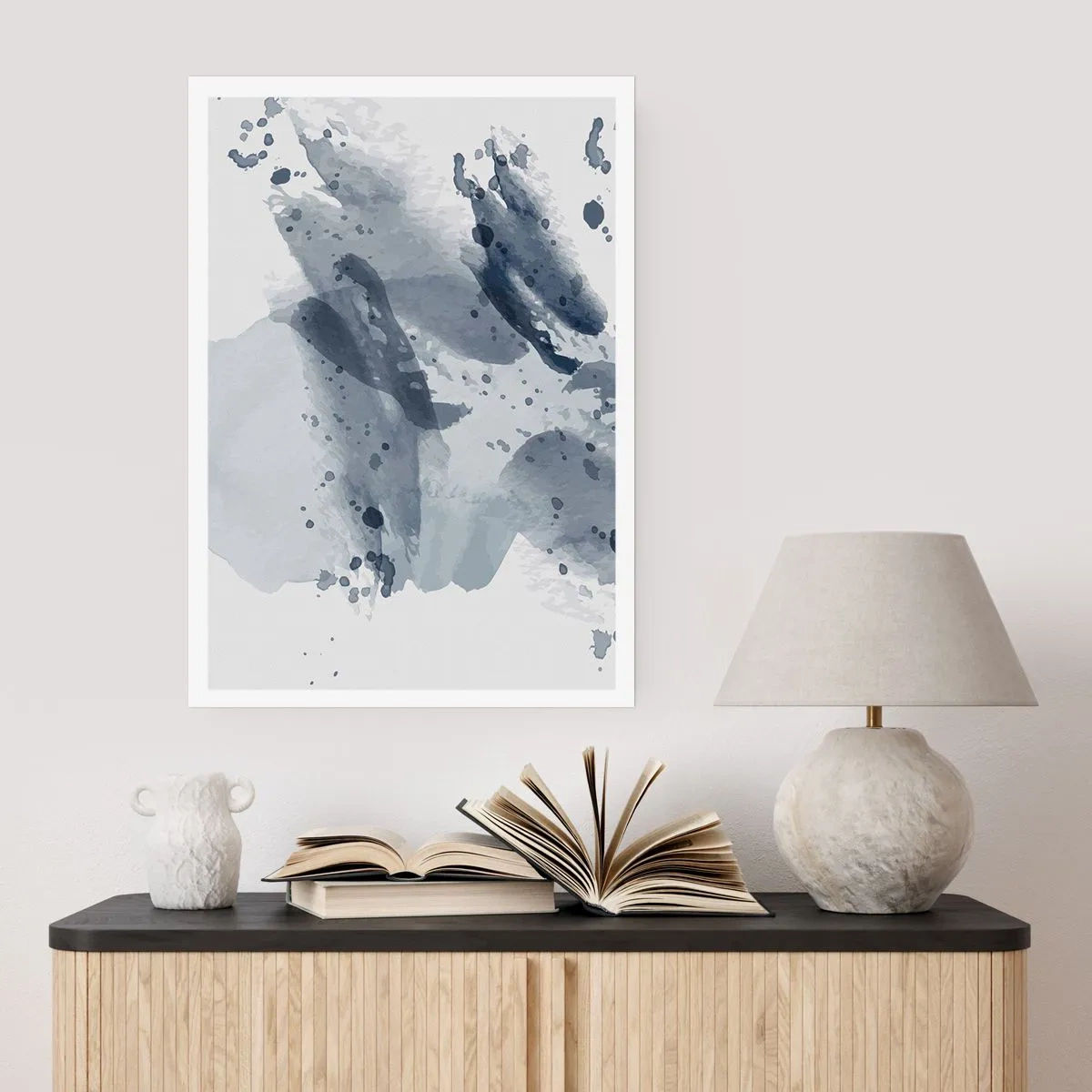 Plakat - Studium natury wody - 30x40 cm