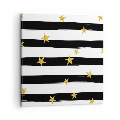 Obraz na płótnie - Wszyscy urodziliśmy się pod szczęśliwą gwiazdą - 60x60 cm