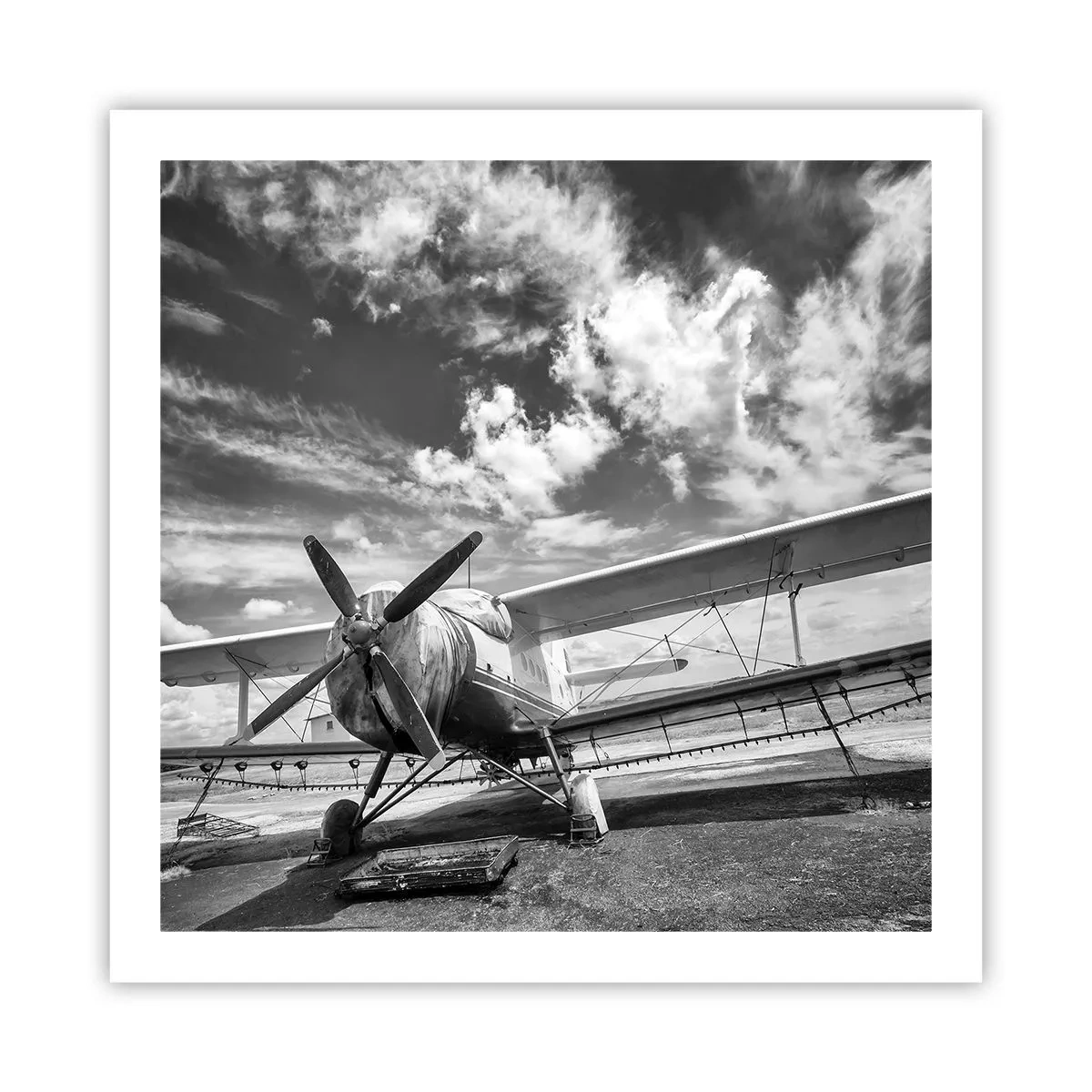 Plakat - Nie mogę się doczekać! - 60x60 cm