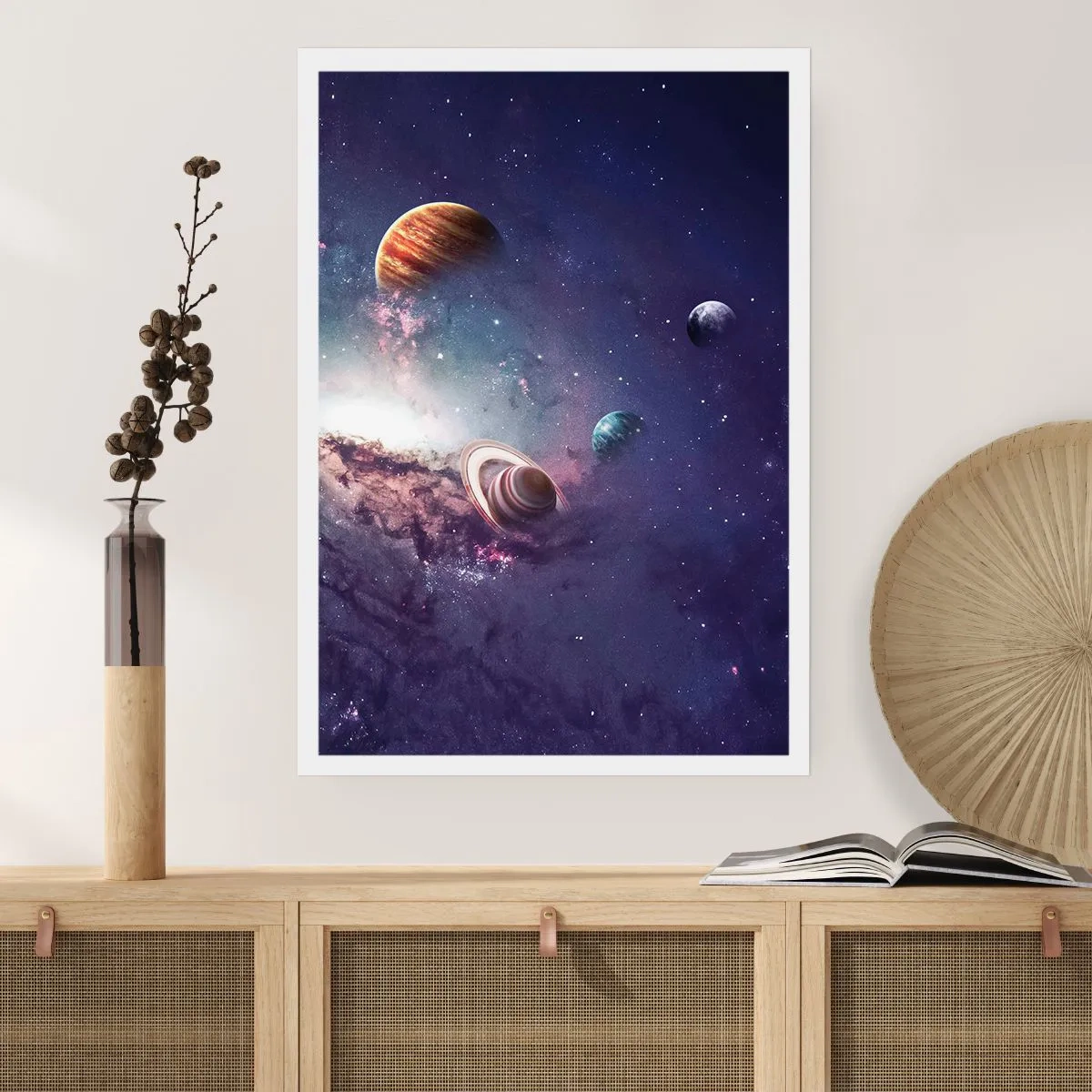 Plakat - Układ słoneczno-taneczny - 70x100 cm