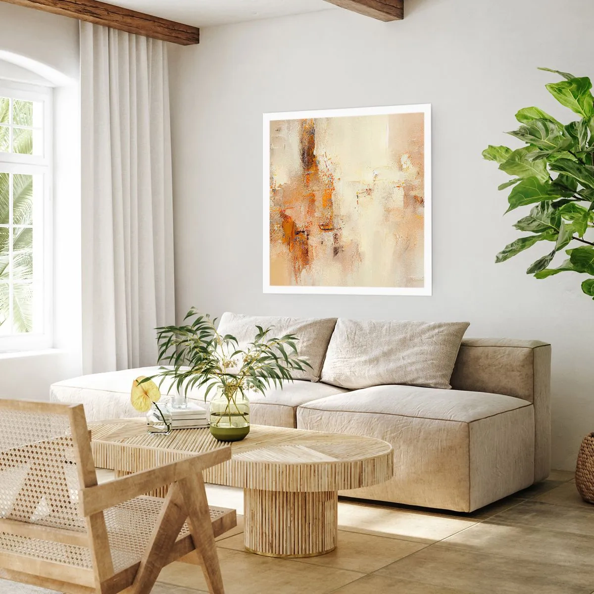 Plakat - Dusza bursztynu - 50x50 cm