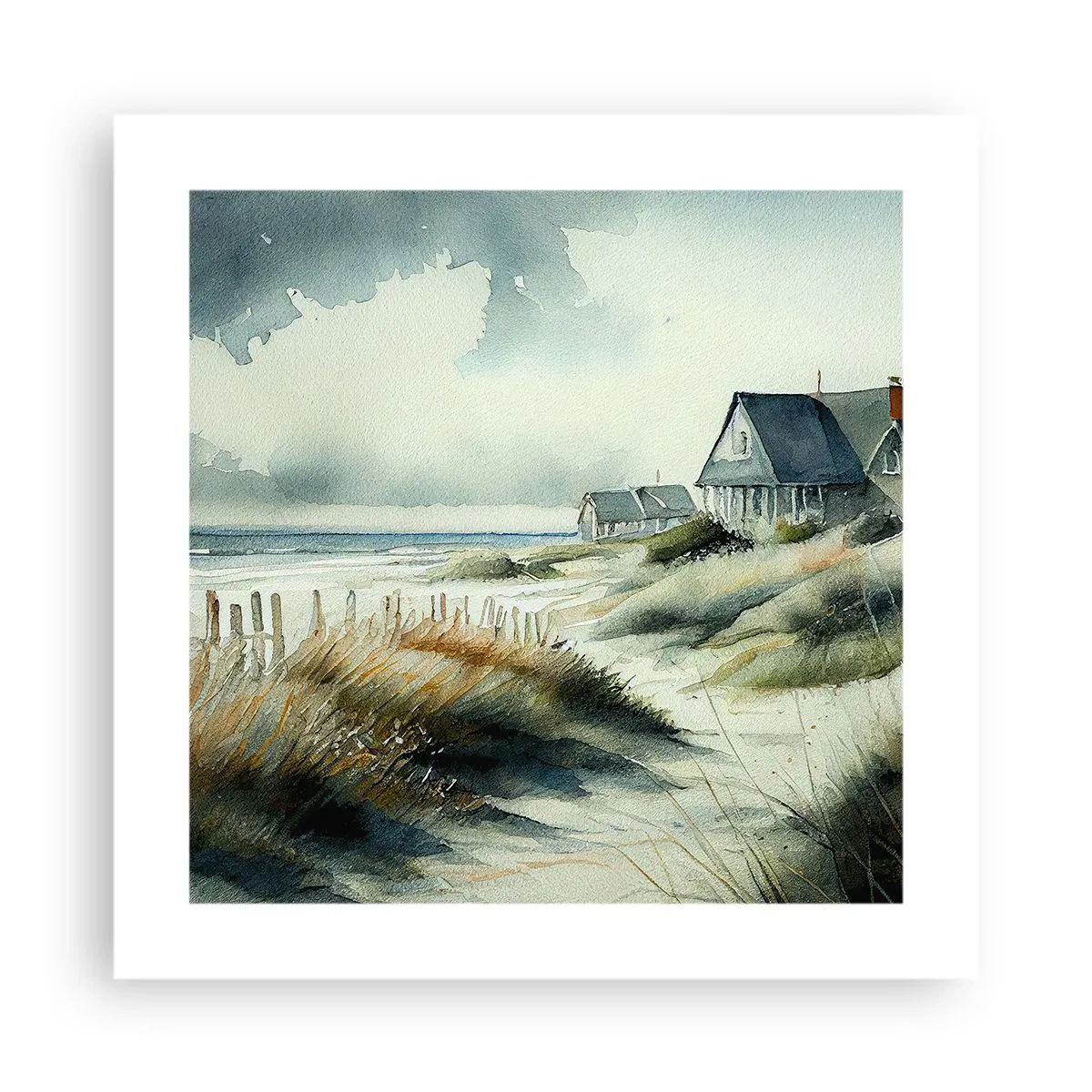Plakat - Z dala od zgiełku - 40x40 cm