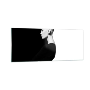 Obraz na szkle - Po prostu kobieta - 100x40 cm