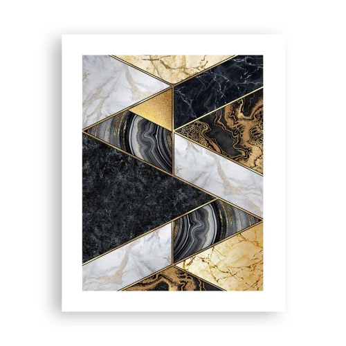 Plakat - Kamień przy kamieniu - 40x50 cm