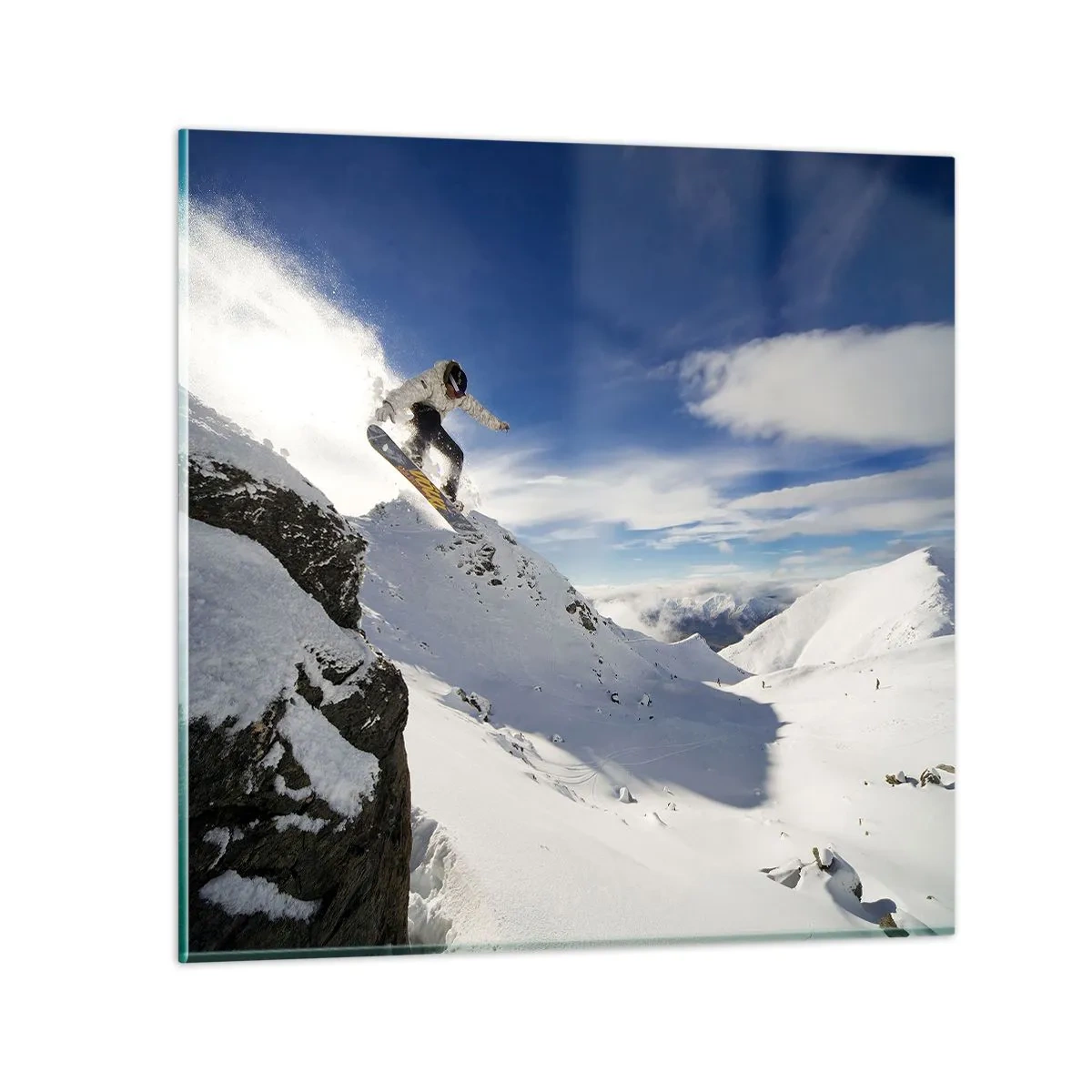 Obraz na szkle - Wolność bez granic - 60x60 cm