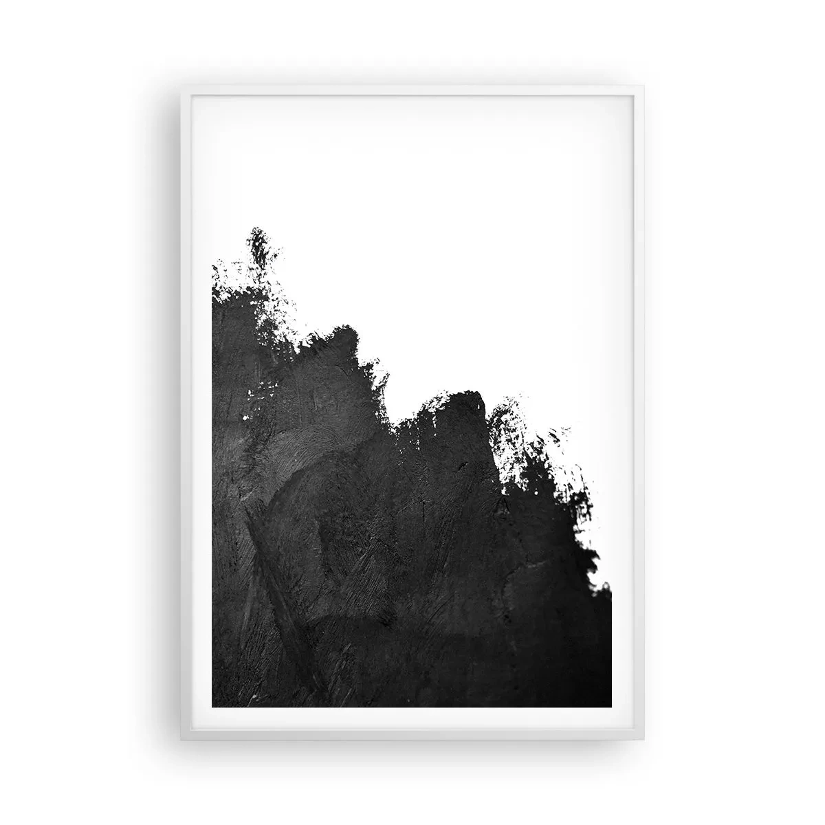 Plakat w białej ramie - Żywioły: ziemia - 70x100 cm