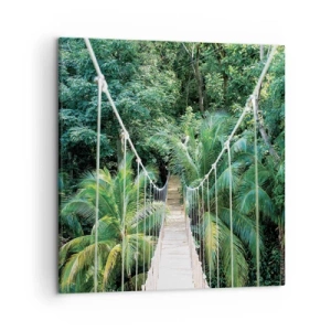 Obraz na płótnie - Welcome to the jungle! - 50x50 cm