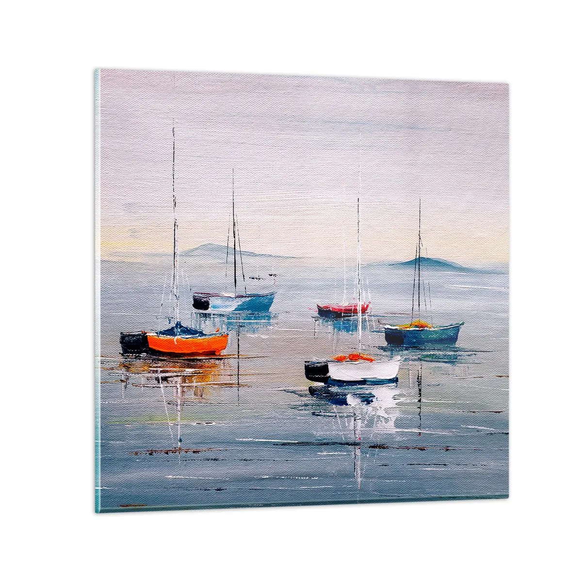 Obraz na szkle - Zasłużony odpoczynek - 30x30 cm