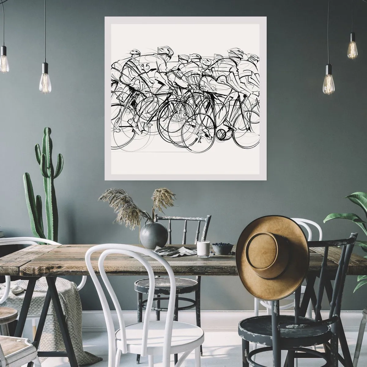 Plakat - Wespół w zespół - 60x60 cm