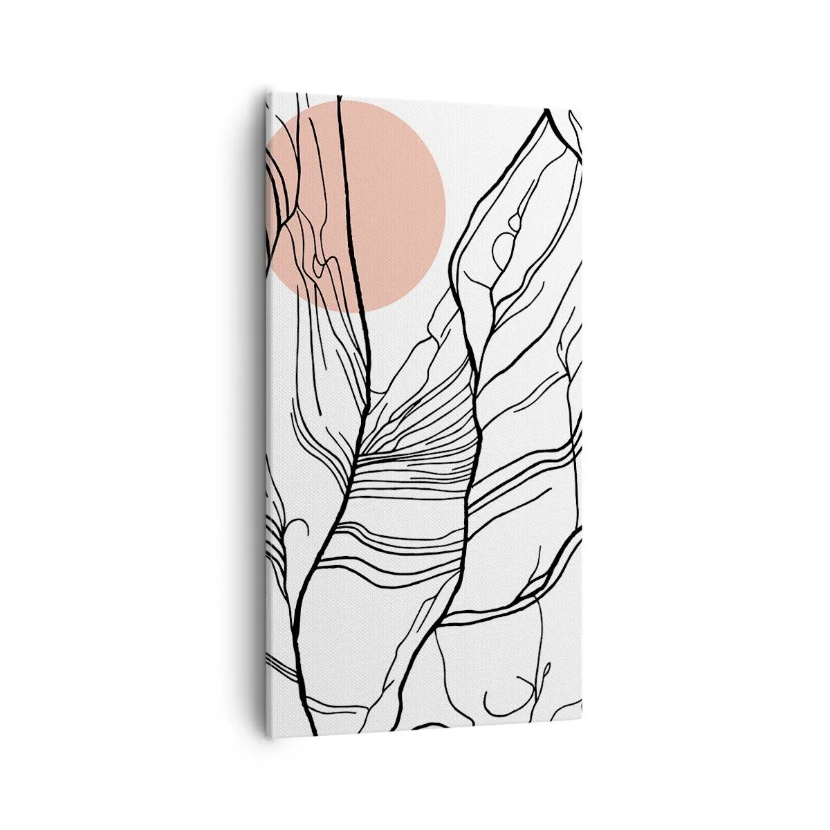 Obraz na płótnie - W sieci gałązek - 55x100 cm