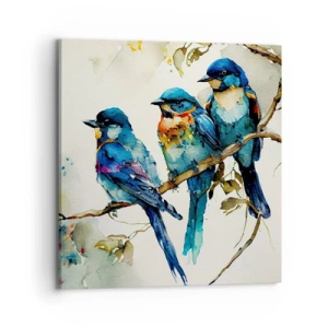 Obraz na płótnie - Obraził się? - 70x70 cm