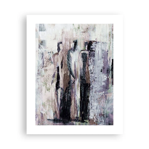 Plakat - Tajemnicza trójka - 40x50 cm