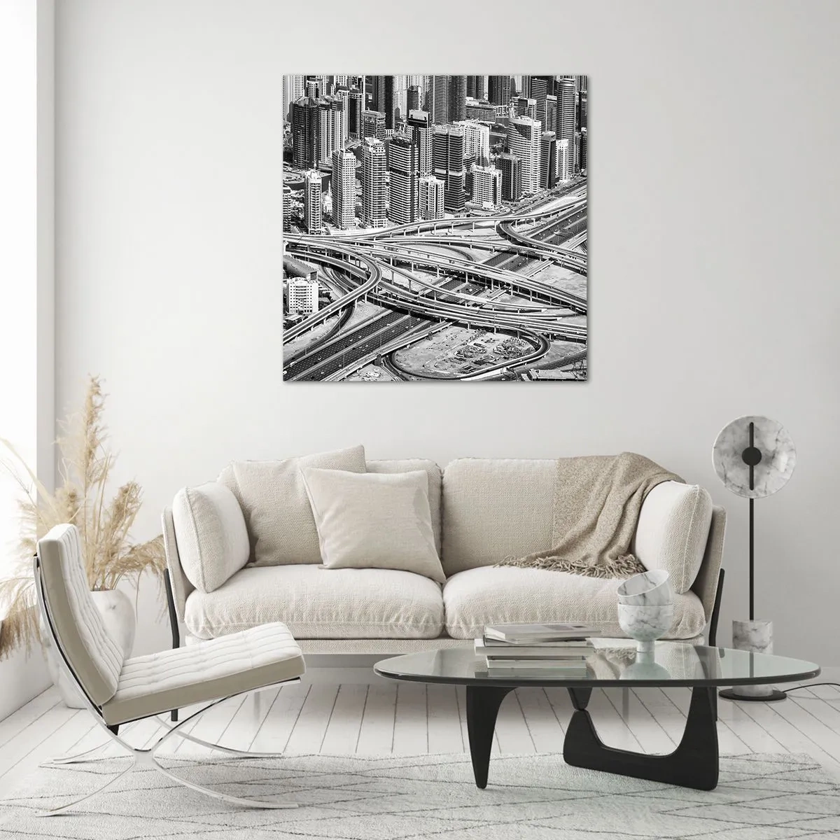 Obraz na szkle - Dubaj – miasto niemożliwe - 40x40 cm