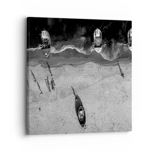 Obraz na płótnie - Jeszcze na brzegu… - 30x30 cm