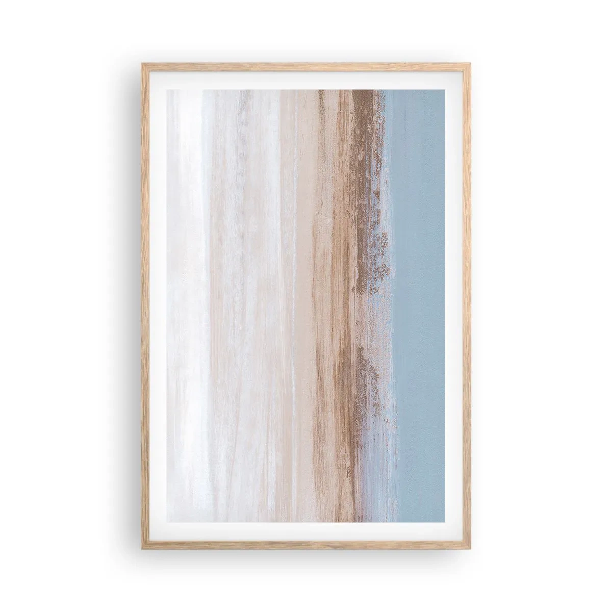 Plakat w ramie jasny dąb - Niejednoznaczny pejzaż - 61x91 cm