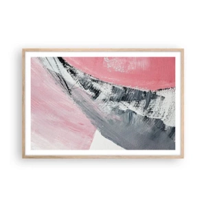 Plakat w ramie jasny dąb - Kompozycja dopasowana - 91x61 cm