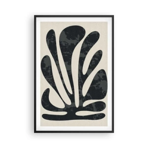 Plakat w czarnej ramie - Abstrakcja wielopalczasta - 61x91 cm