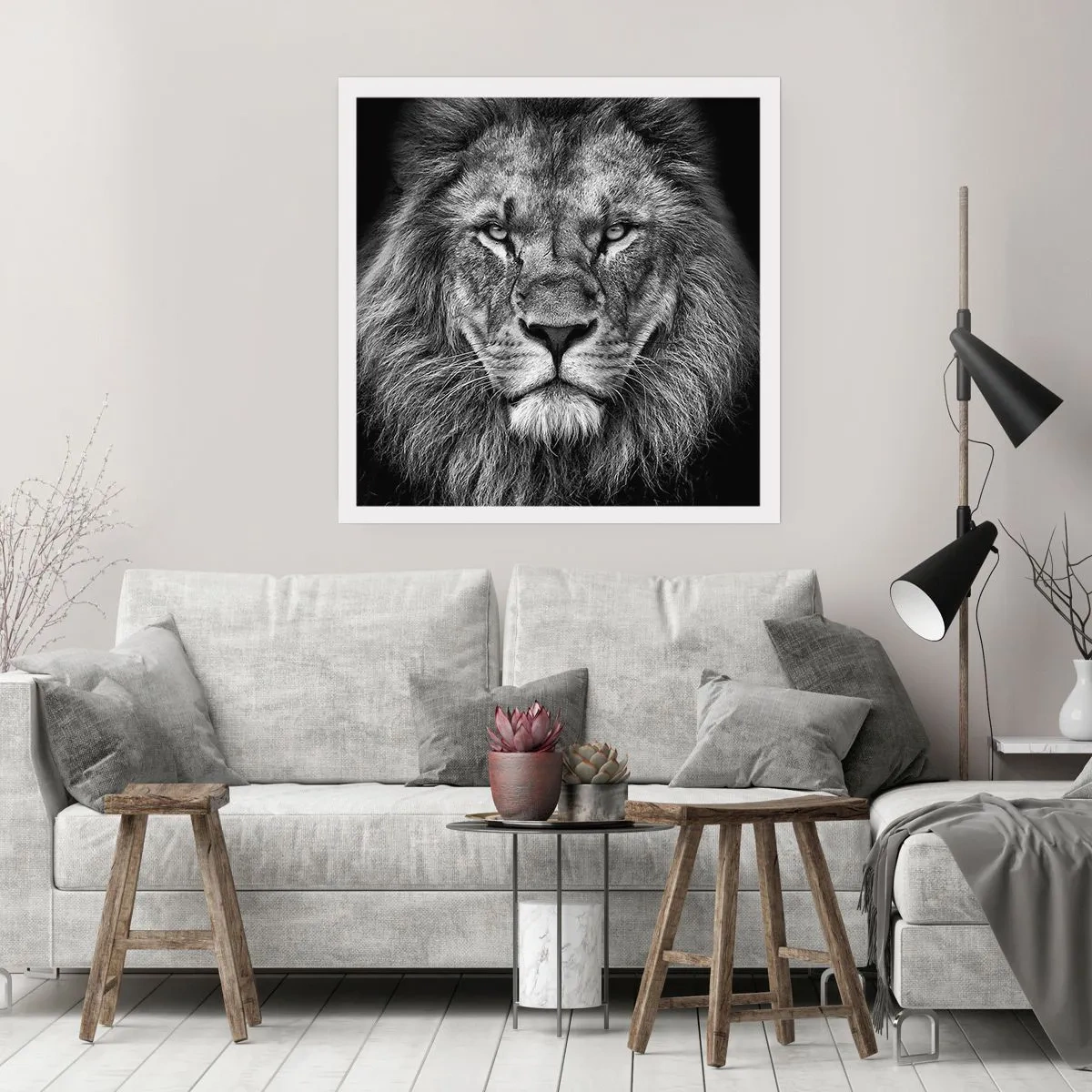 Plakat - W stroju koronacyjnym - 40x40 cm