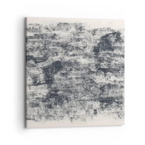 Obraz na płótnie - Mglista kompozycja - 70x70 cm
