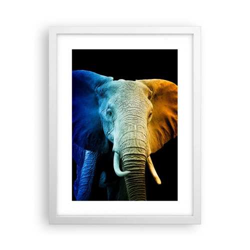 Plakat w białej ramie - Ekscentryk, nie dziwak - 30x40 cm