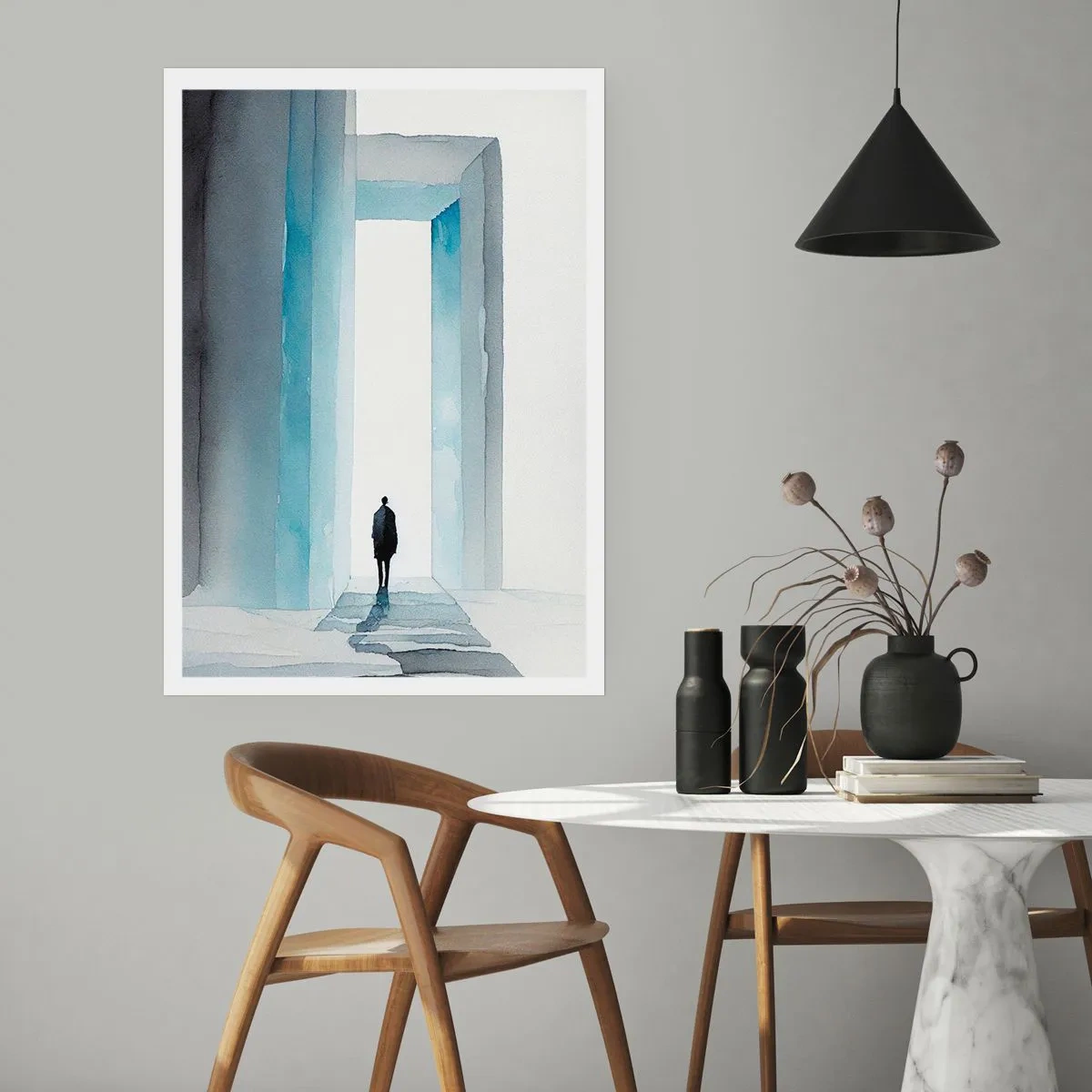 Plakat - Żyj bez ograniczeń - 40x50 cm