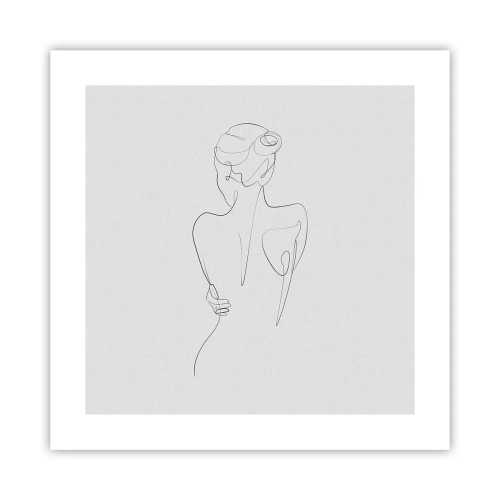 Plakat - Muzyka ciała - 40x40 cm