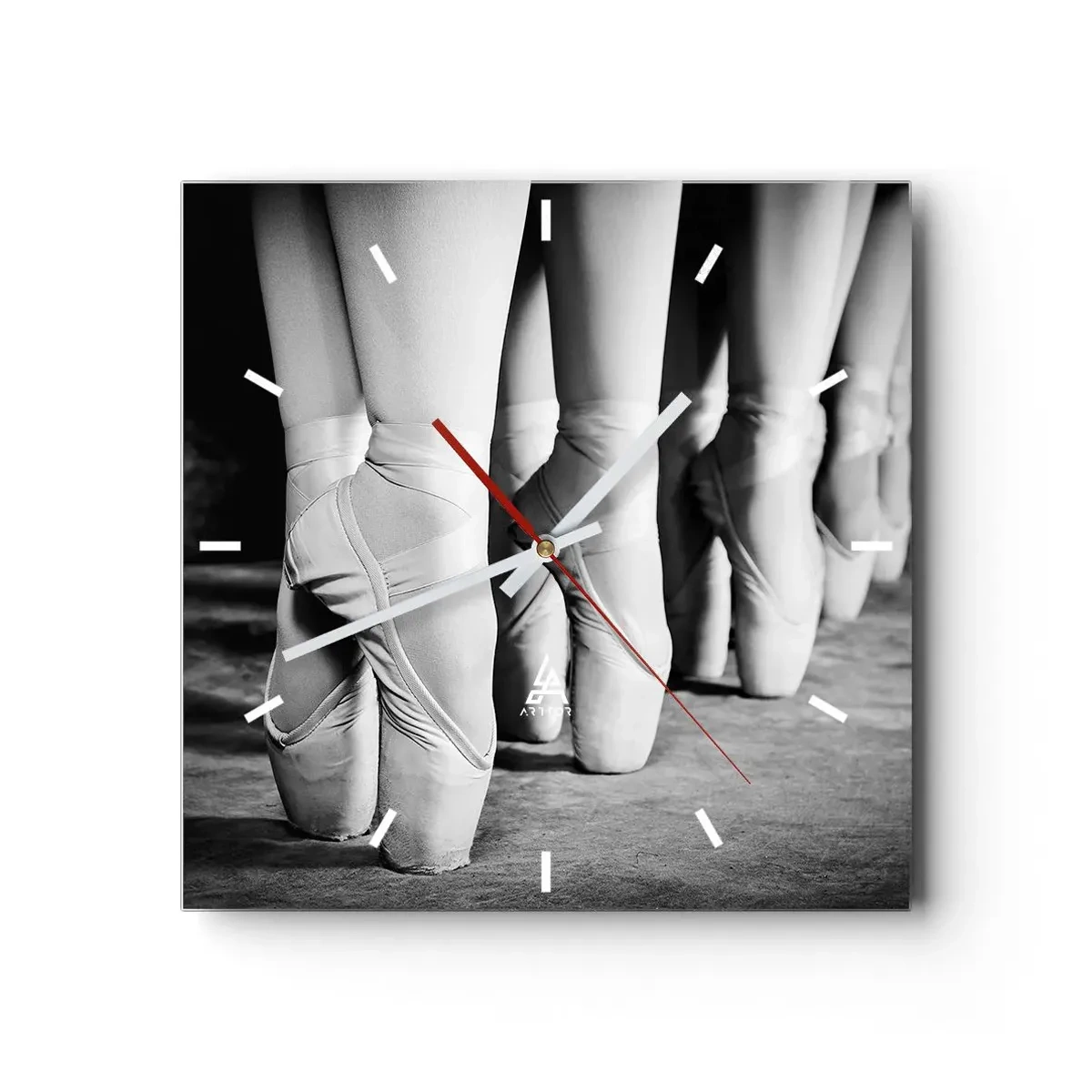 Zegar ścienny - Razem, lekko - 40x40 cm