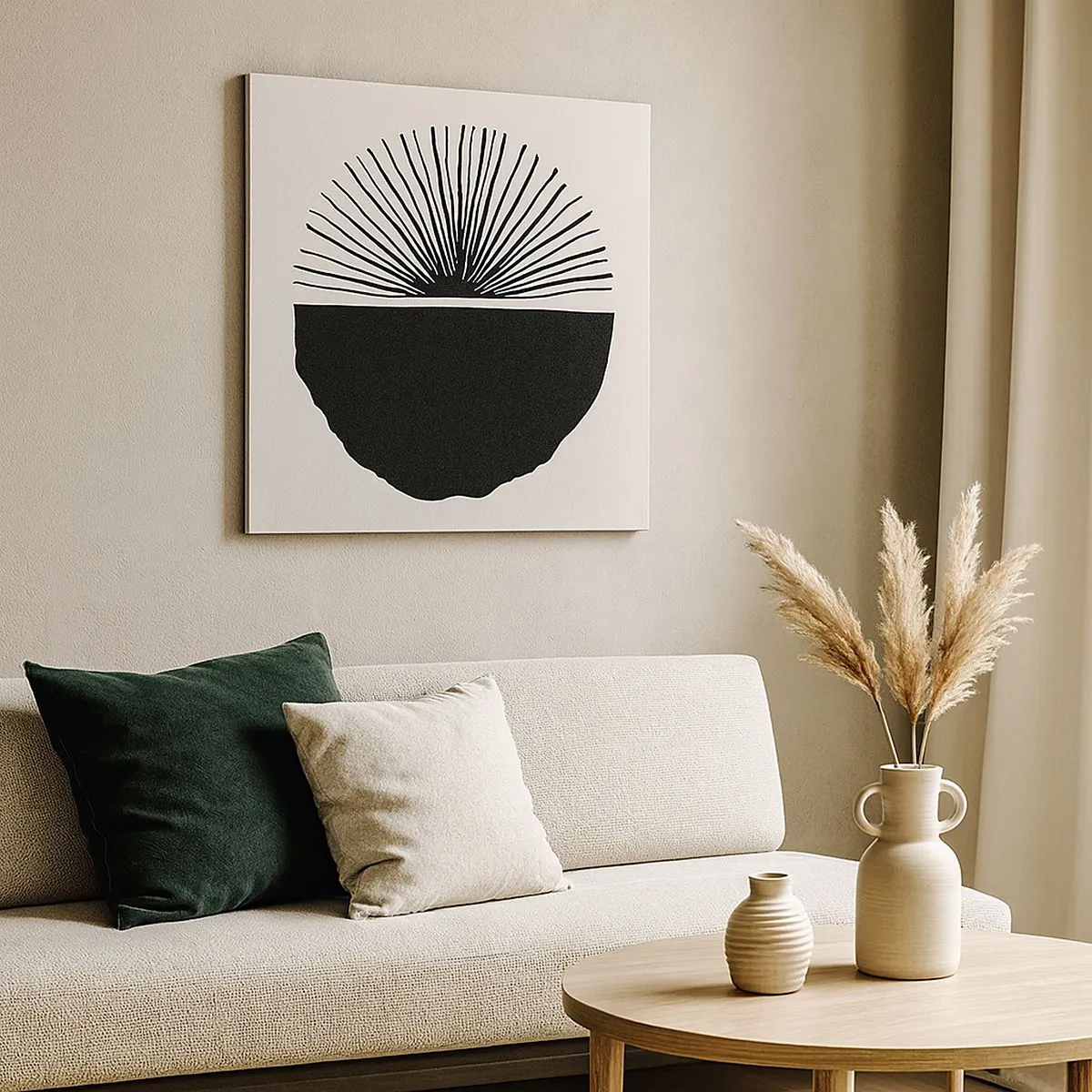 Obraz na płótnie - Wachlarz możliwości - 30x30 cm