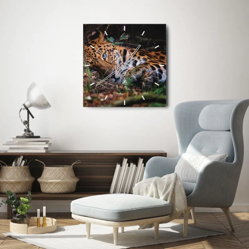 Zegar ścienny - Zaufaj mi - 40x40 cm