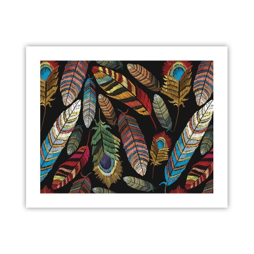 Plakat - Ptasi karnawał - 50x40 cm