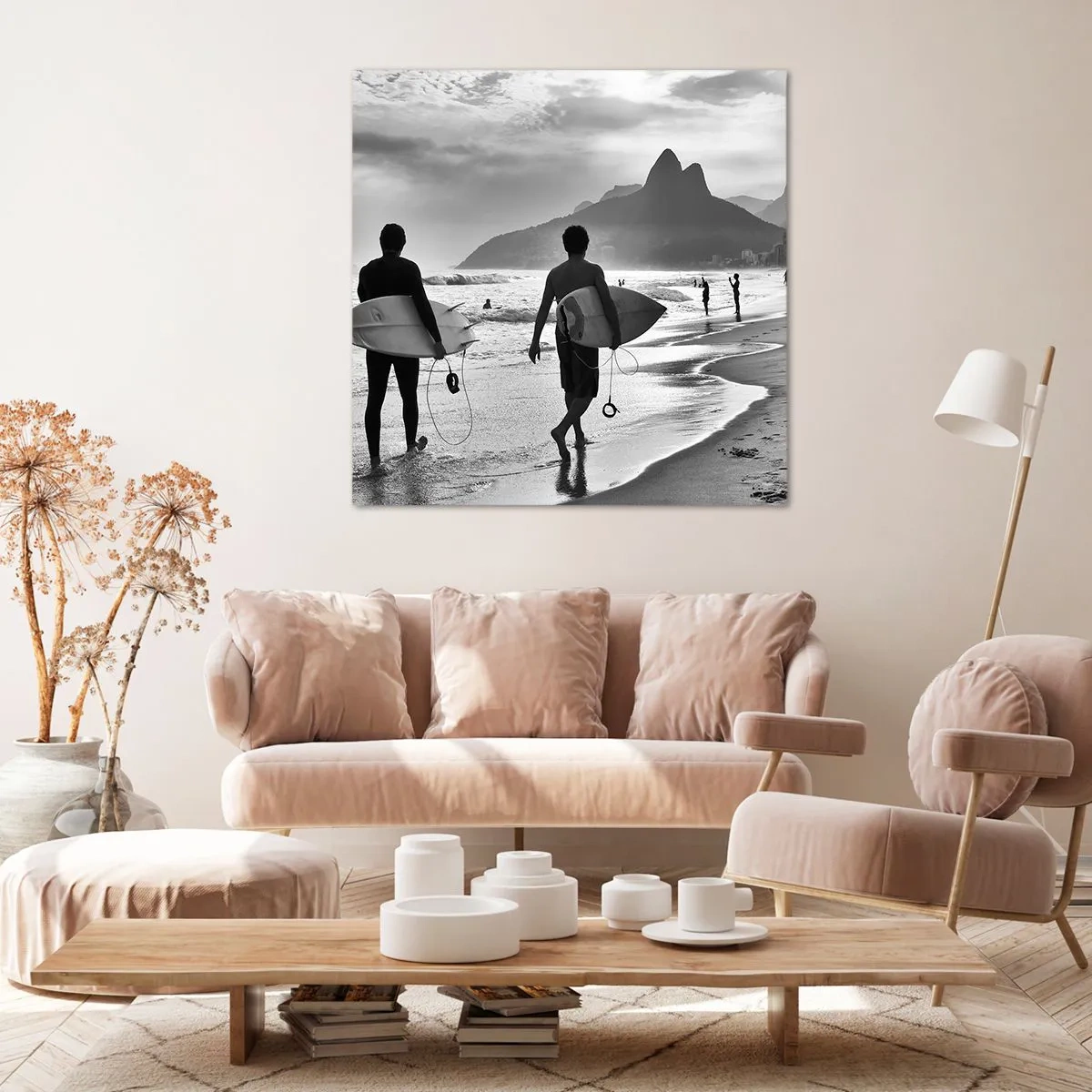 Obraz na płótnie - Samba na jedną falę - 40x40 cm